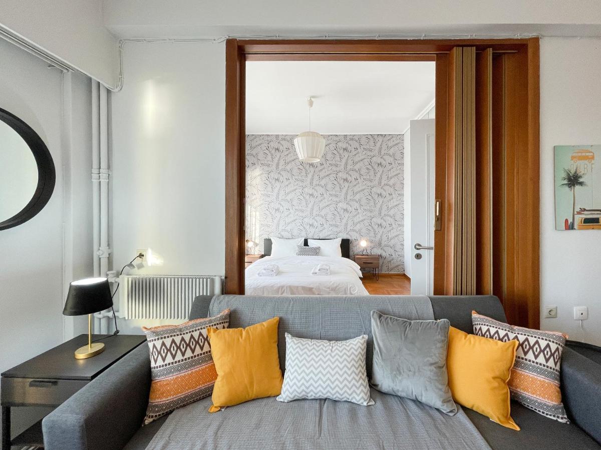 Eolou Sea View 60Sqm Apt In Paleo Faliro Apartman Athén Kültér fotó