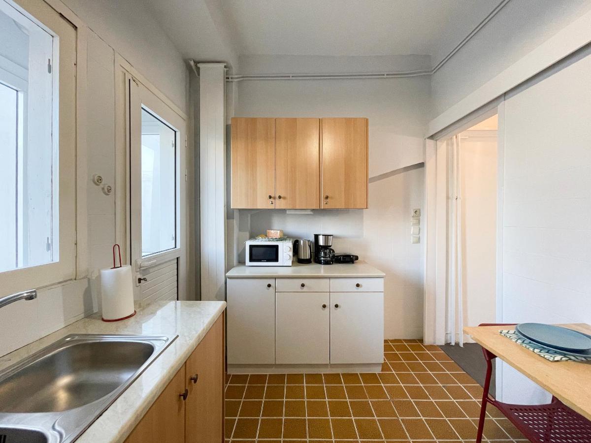 Eolou Sea View 60Sqm Apt In Paleo Faliro Apartman Athén Kültér fotó